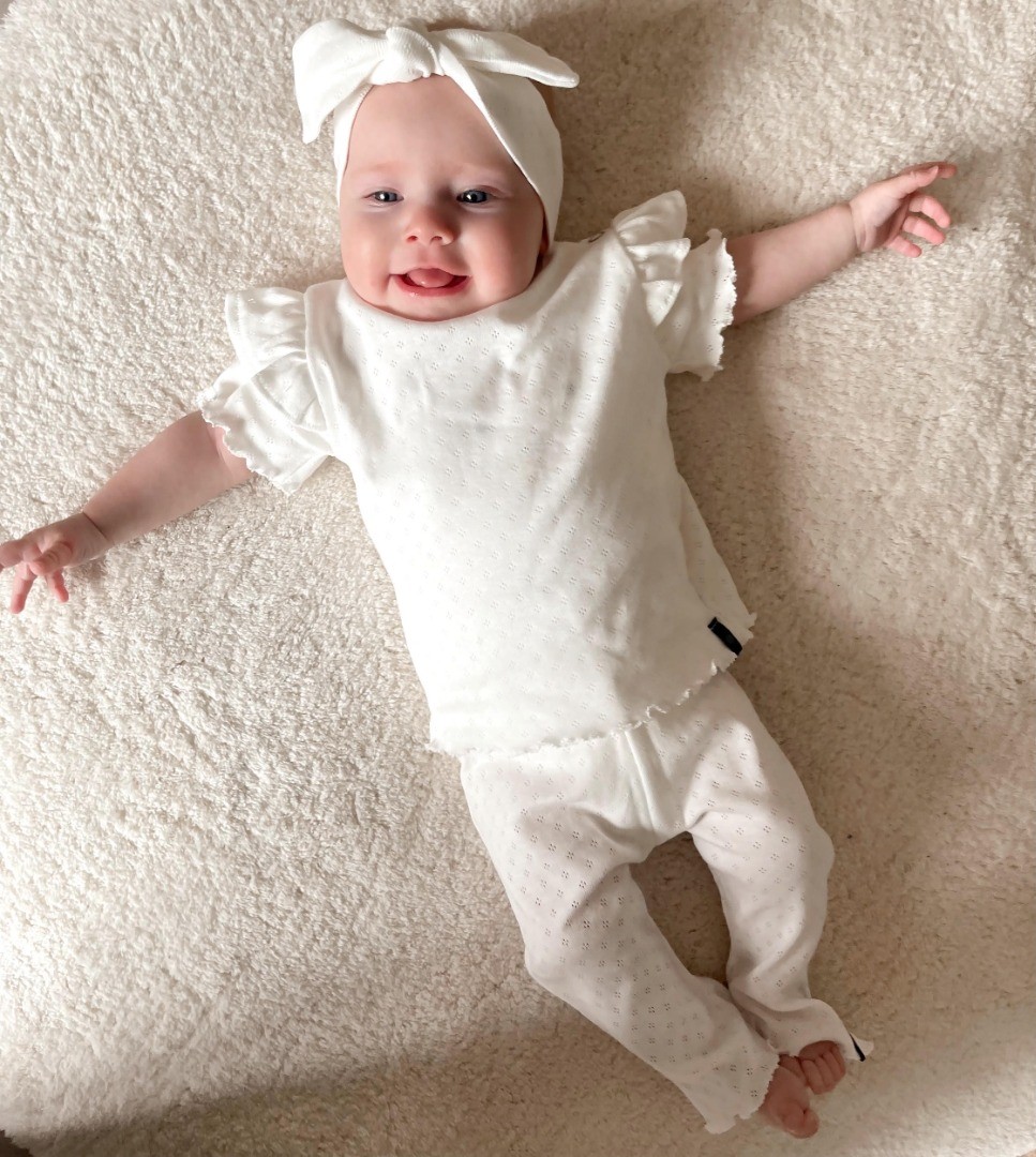 Witte babykleding sale